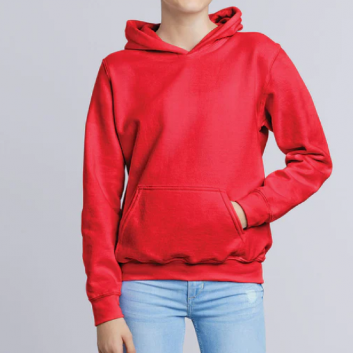 18500B Gildan Heavy Blend Hooded Sweatshirt Youth 